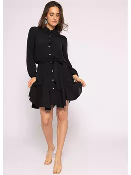 Платье SASSYCLASSY Hemd, черный