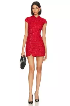 Платье SAU LEE Natasha, красный