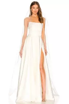 Платье SAU LEE x REVOLVE Heidi Gown, белый