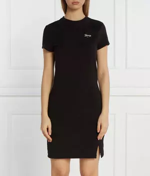 Платье сценарий ss Tommy Jeans, черный
