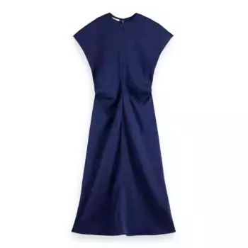 Платье Scotch & Soda 179574 Satin sleeveless midi, синий