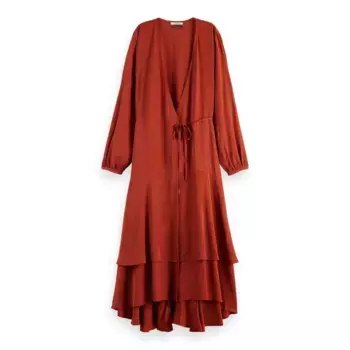 Платье Scotch & Soda 180391 long, красный