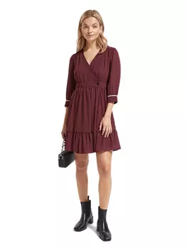 Платье Scotch & Soda, бордо