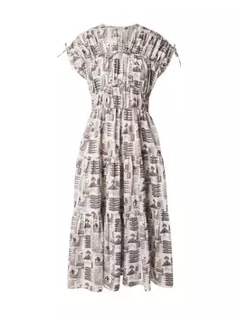 Платье SCOTCH & SODA, цвет Anthracite/Greige/Light grey