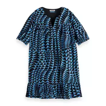 Платье Scotch & Soda UFU00619T short, синий