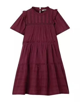 Платье Sea, бордовый