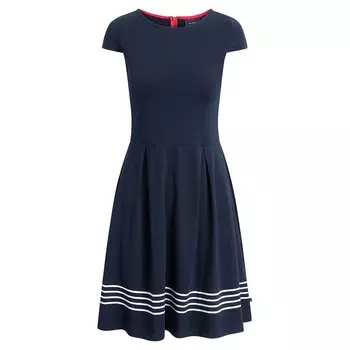 Платье Sea Ranch Megan Short Sleeve Midi, синий