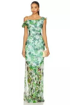 Платье Seema Saloni, watercolour garden