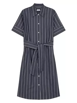 Платье Seidensticker, цвет Graublau/Wei