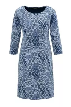 Платье Selected, пестрый синий