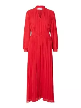 Платье Selected, ярко-красный