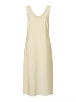 Платье SELECTED SLFCALA, кремовый