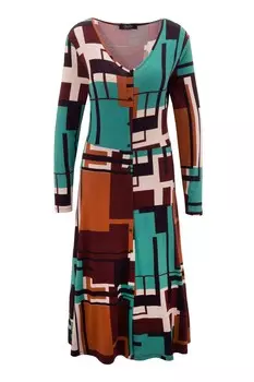 Платье Selected, смешанные цвета