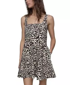 Платье Selena с рельефными швами Rebecca Minkoff, мультиколор