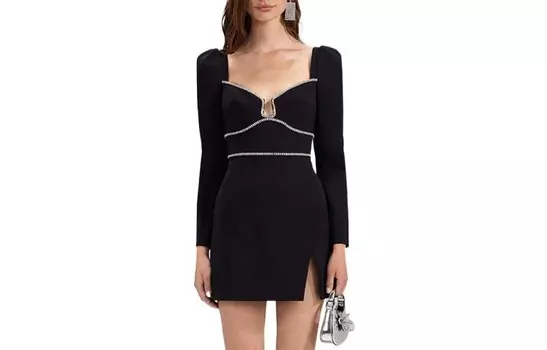 Платье Self Portrait SS23 Женское Self-portrait, Classic Black