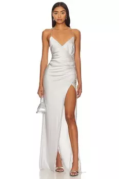 Платье SER.O.YA Amina, серебряный