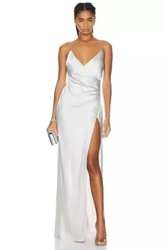 Платье Ser.O.Ya Amina, серебряный