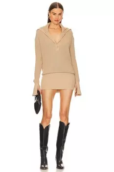 Платье SER.O.YA Katana, загар