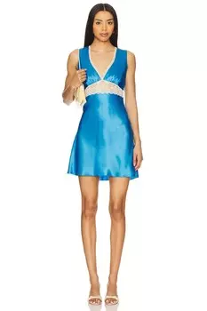 Платье Seren Amanda Uprichard, blue jay