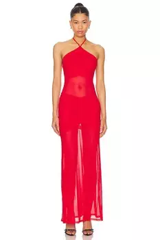 Платье серена Miaou, алый