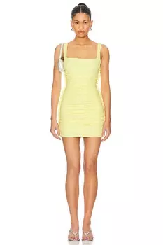 Платье-Сетка феликс Afrm, цвет buttercup