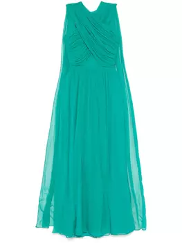 Платье Seva Costarellos, зеленый