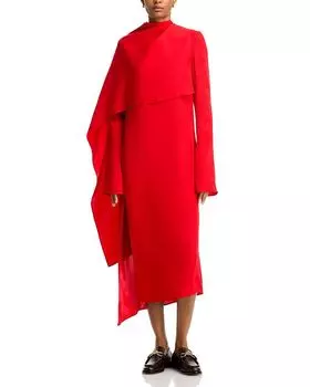 Платье-шарф CO, красный