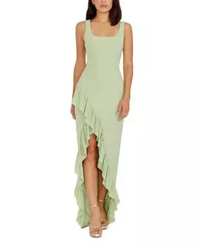 Платье Шарлин Dress the Population, зеленый