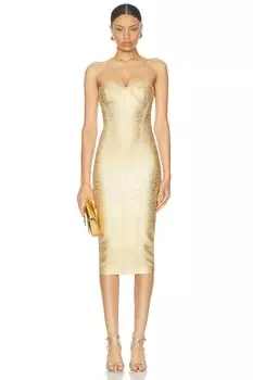 Платье Шарлиз Retrofete, золотой
