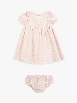 Платье-шаровары с цветочным принтом John Lewis, розовый комплект