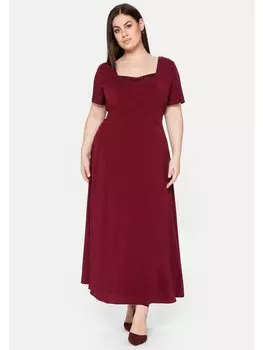 Платье sheego Abend, цвет weinrot