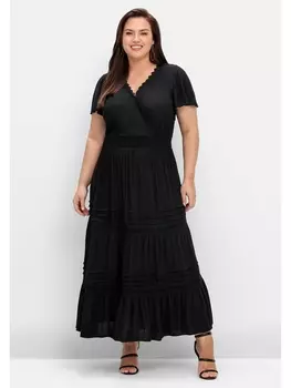 Платье sheego by Joe Browns Maxi, черный