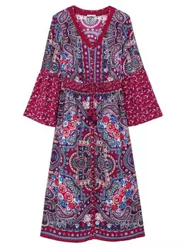 Платье sheego by Joe Browns Summer Dress, розовый