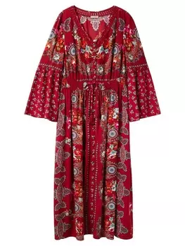 Платье sheego by Joe Browns Summer Dress, красный