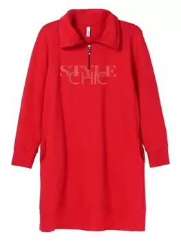 Платье Sheego, цвет Fire Red/Light Red