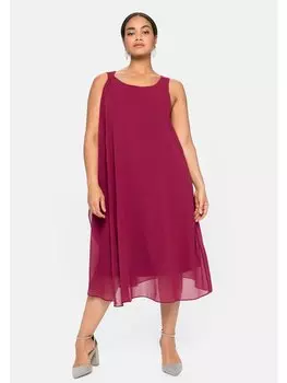 Платье sheego, цвет himbeere