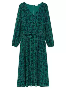 Платье SHEEGO Dress, зеленый/темно-зеленый