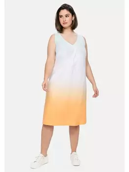 Платье sheego Shirt, белый