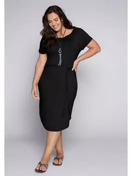 Платье sheego Strand, черный