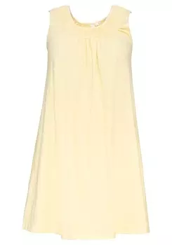 Платье Sheego, светло-желтого