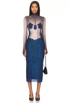 Платье шейлин Afrm, синий