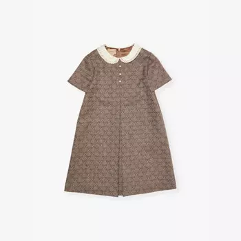 Платье шерстяное Gucci, коричневый