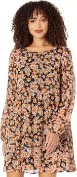 Платье Shirred Neck Babydoll Sanctuary, цвет Harvest