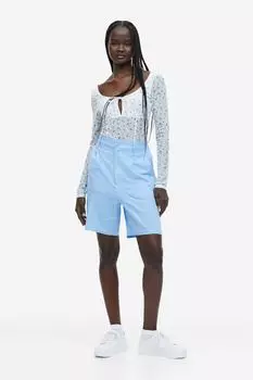Платье-шорты H&M, светло-синий