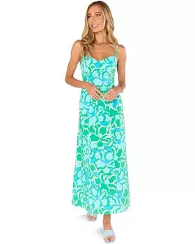 Платье Show Me Your Mumu Allegra Midi, цвет Spring Tiffany Floral