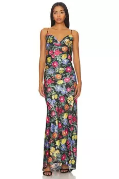 Платье Show Me Your Mumu Hailey Slip, цвет Charm Peony Luxe