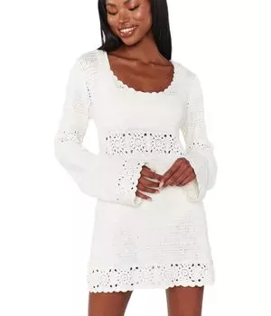 Платье Show Me Your Mumu Jet Lag Dress, цвет Salty Crochet