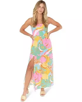 Платье Show Me Your Mumu Julia Maxi, цвет Tropical Fruit