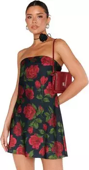 Платье Show Me Your Mumu Taylor Tube Dress, цвет Send Me Roses