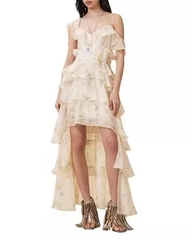 Платье Sienna ALLSAINTS, белый